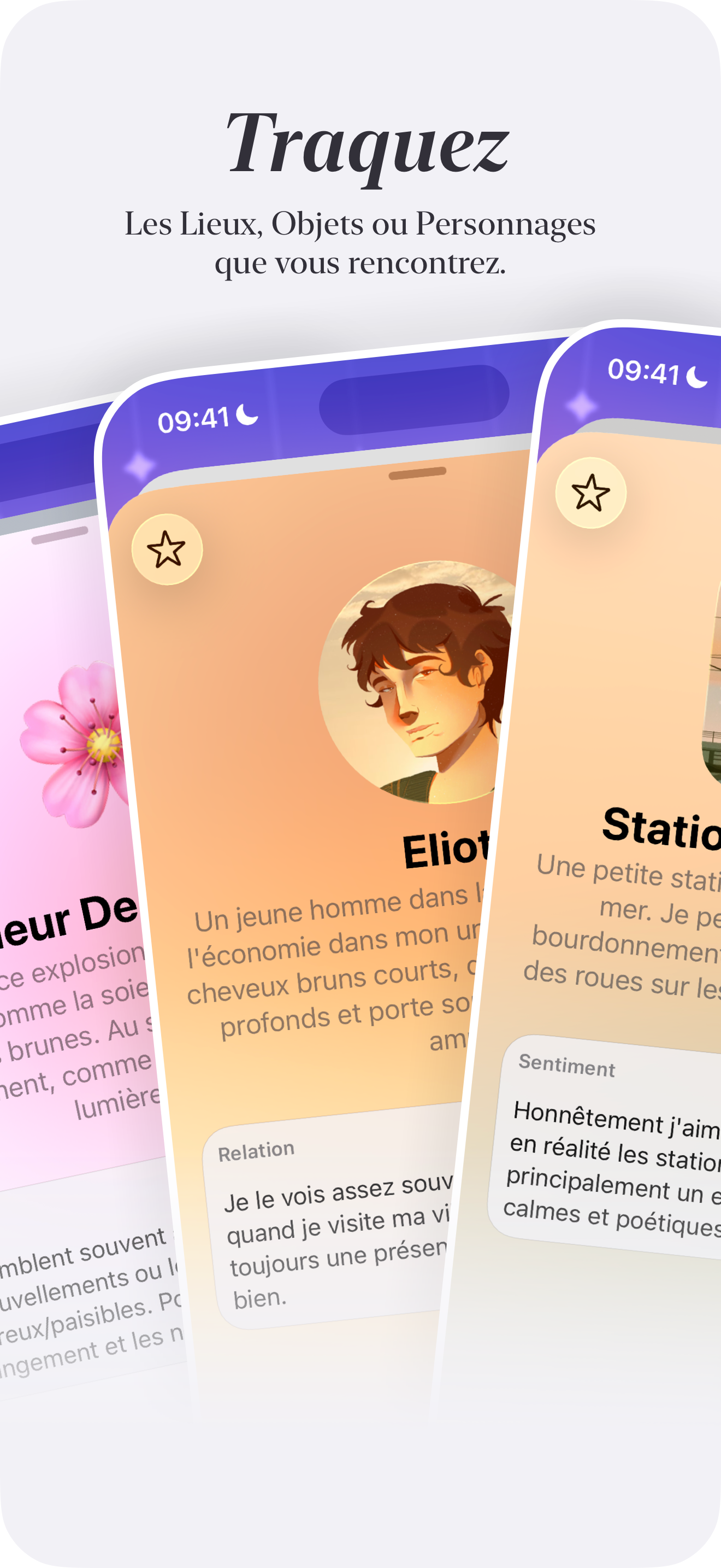 Egretta — Traquez personnages et lieux